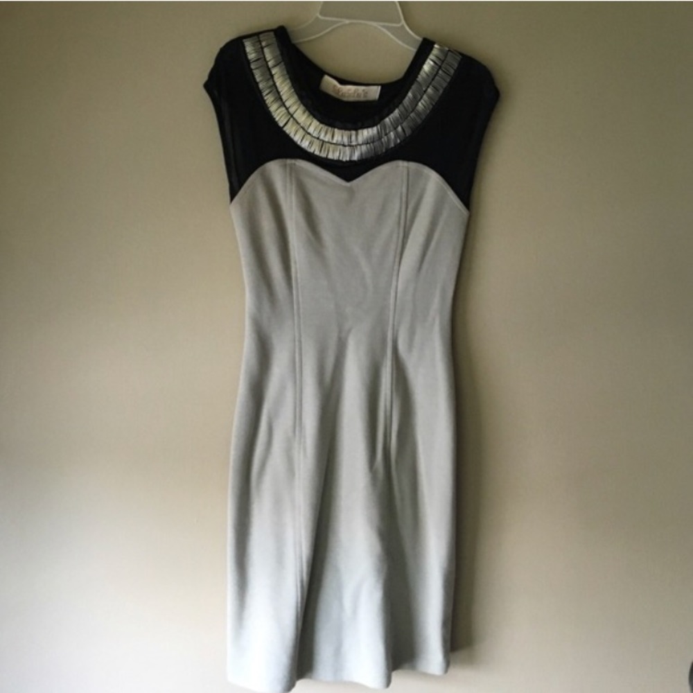 Lulu’s Gray Mesh Dress